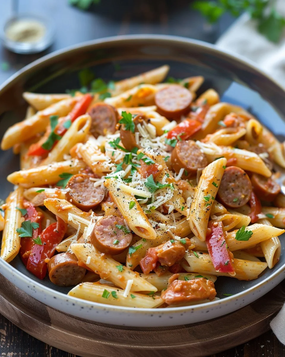 Cajun Sausage Pasta