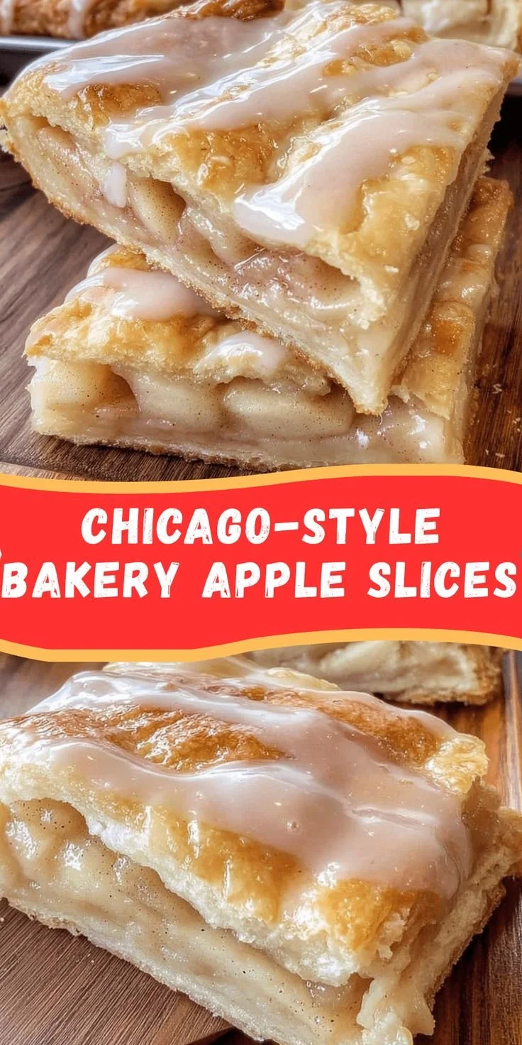 Glazed Apple Slab Pie