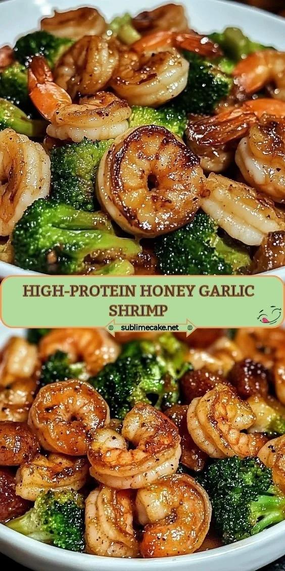 High-Protein Honey Garlic Shrimp