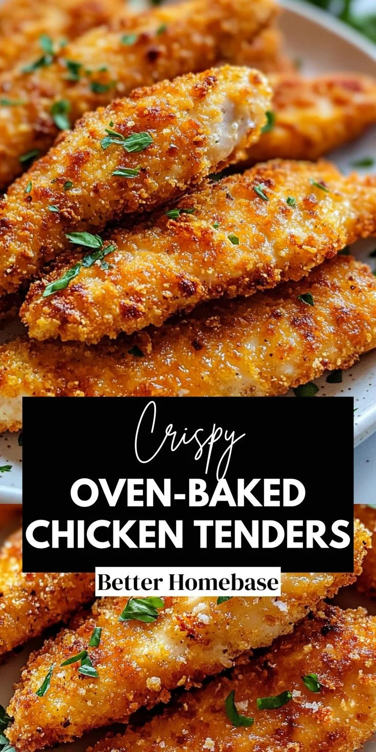 Homemade Baked Chicken Tenders