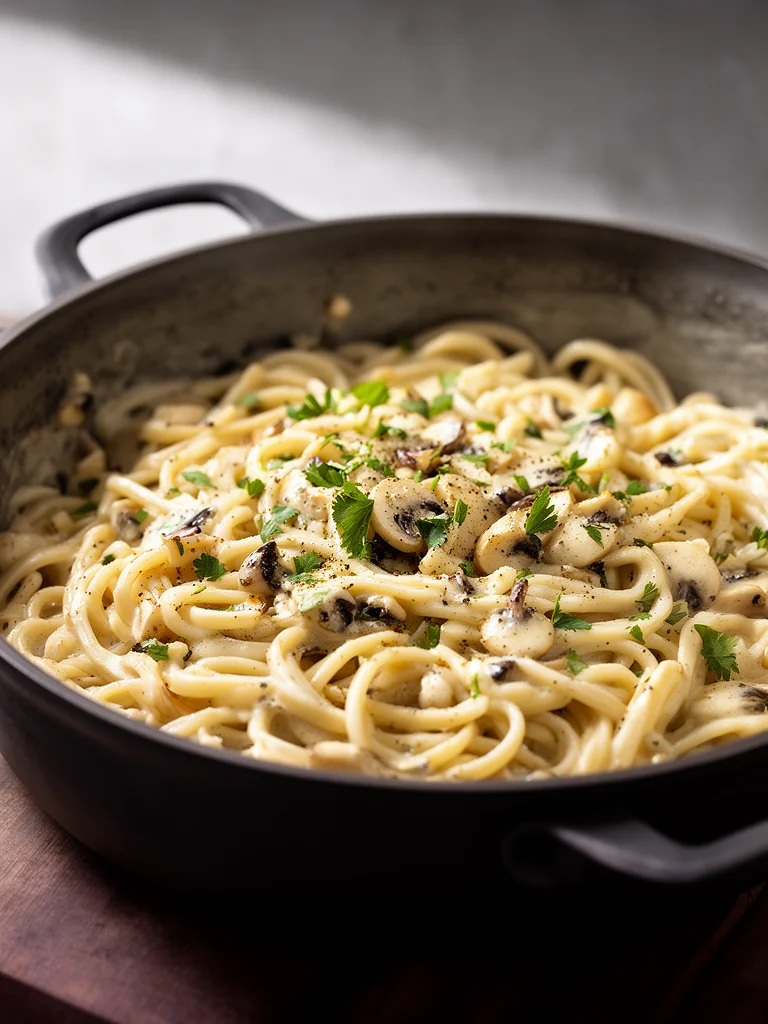 One Pot Creamy Garlic Pasta