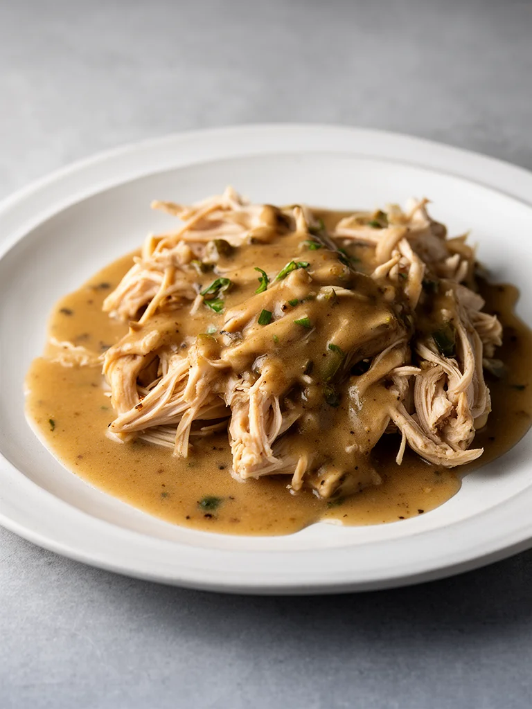 Slow Cooker Chicken and Gravy