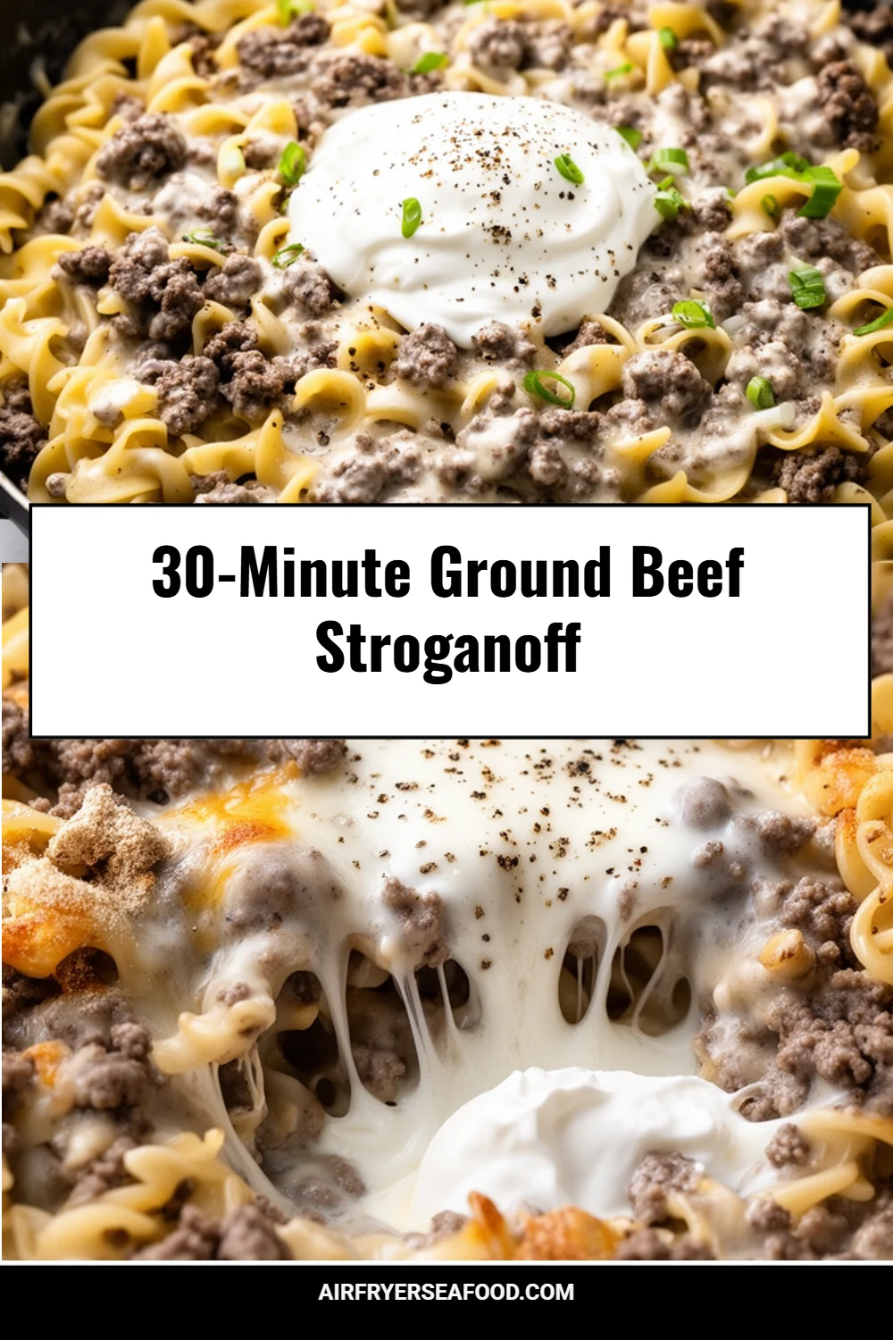 30-Minute Ground Beef Stroganoff