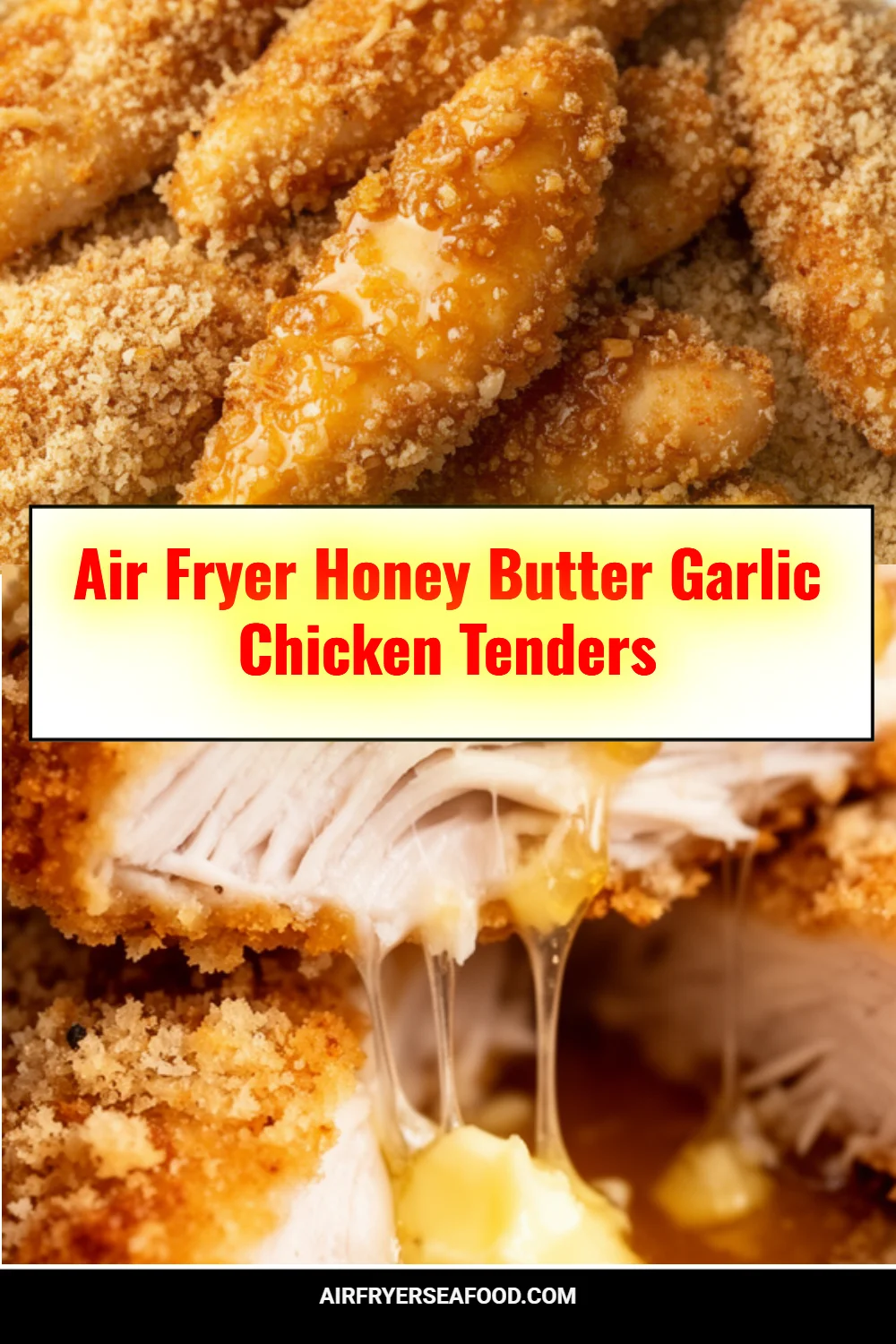 Air Fryer Honey Butter Garlic Chicken Tenders