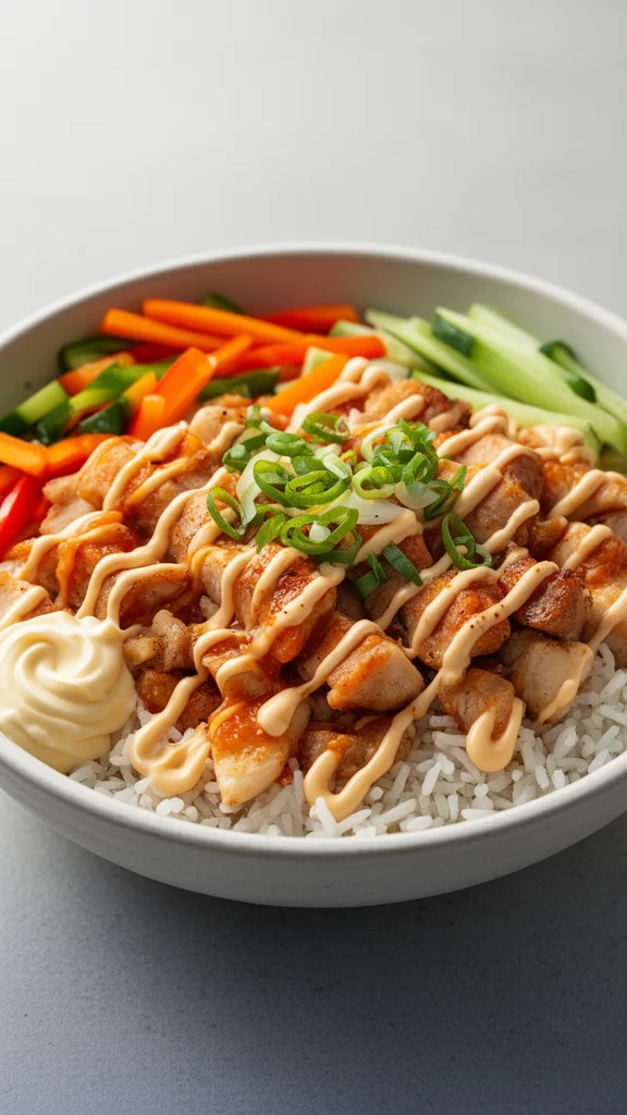 Bang Bang Chicken Bowl