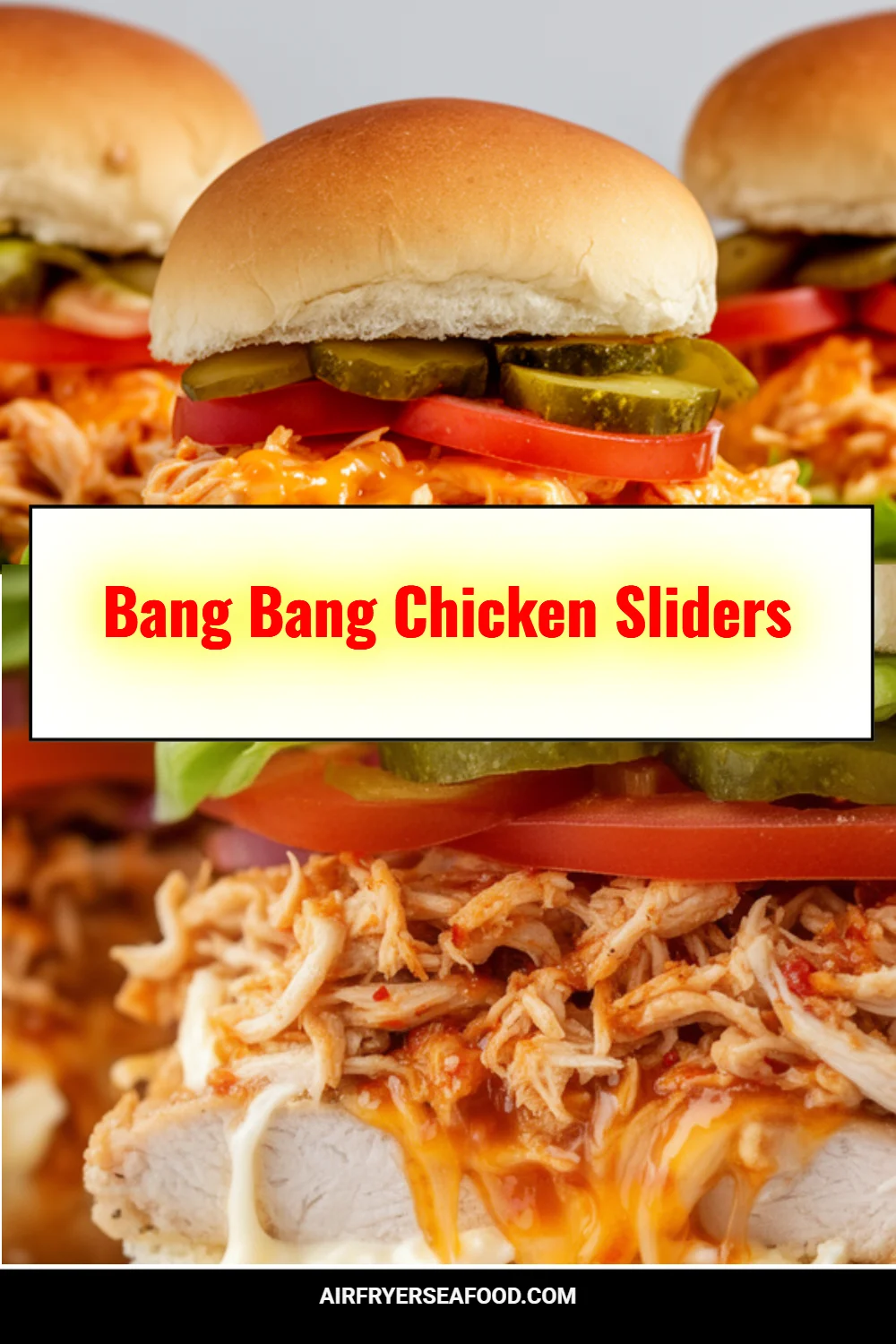 Bang Bang Chicken Sliders