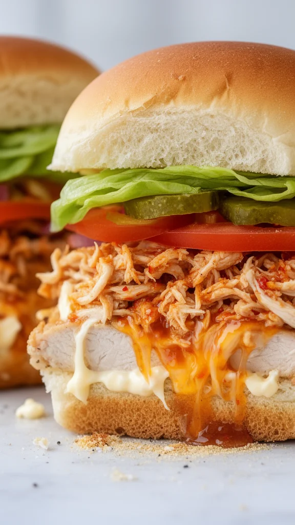 Bang Bang Chicken Sliders