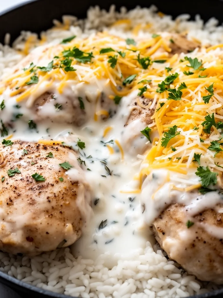 Best Smothered Chicken and Rice Recipe