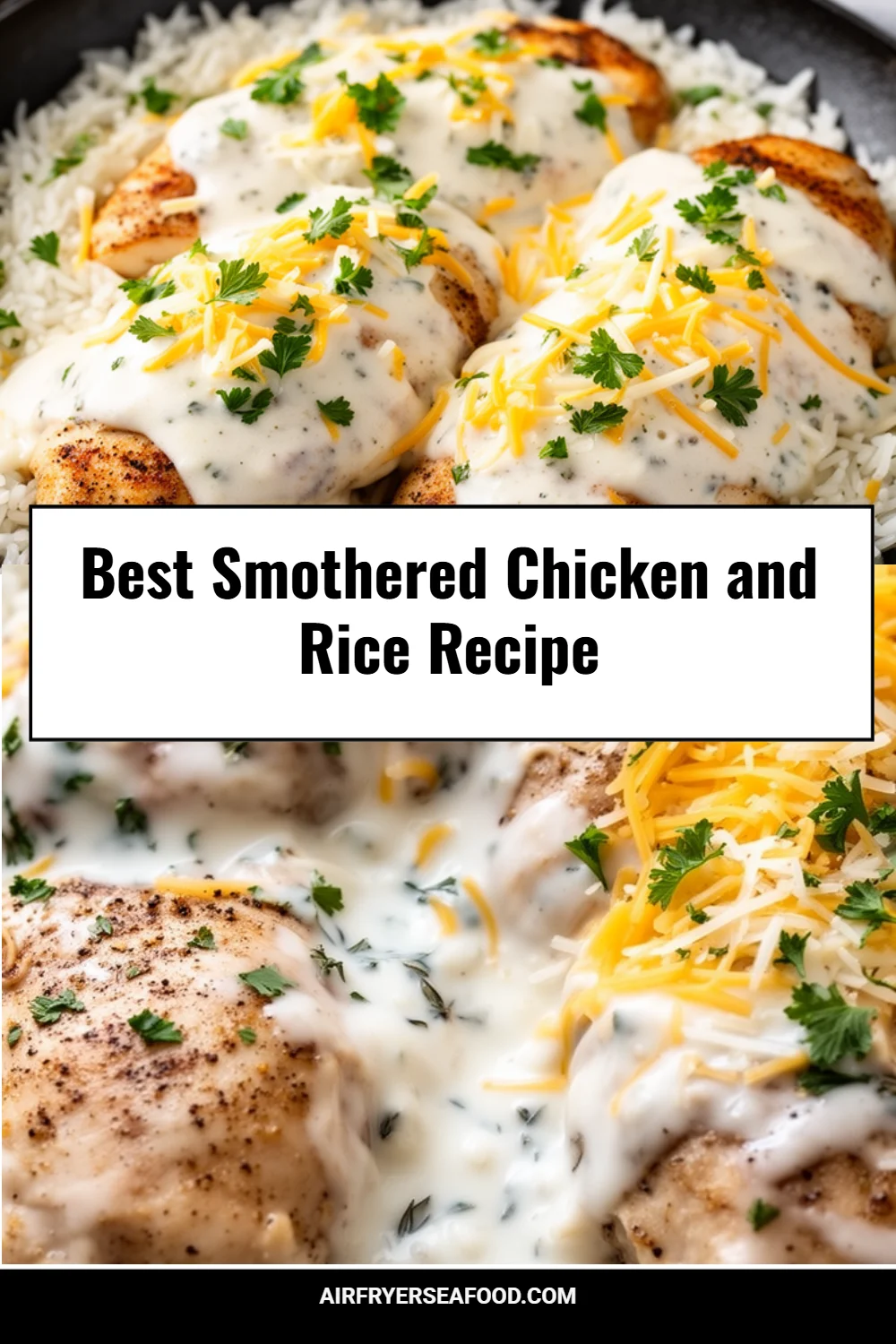 Best Smothered Chicken and Rice Recipe