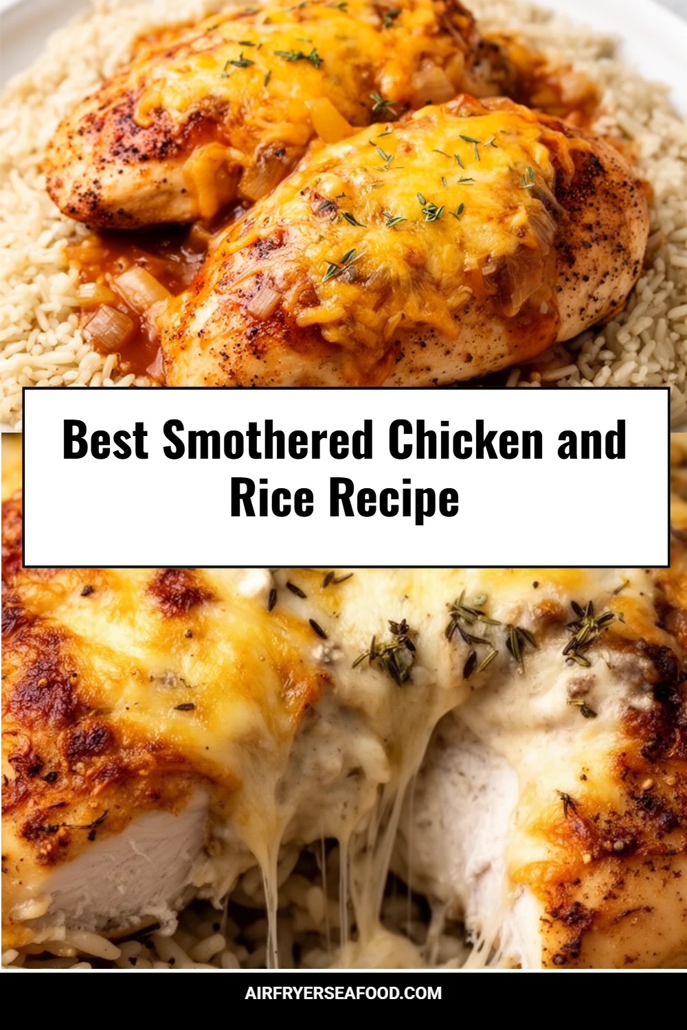 Best Smothered Chicken and Rice Recipe