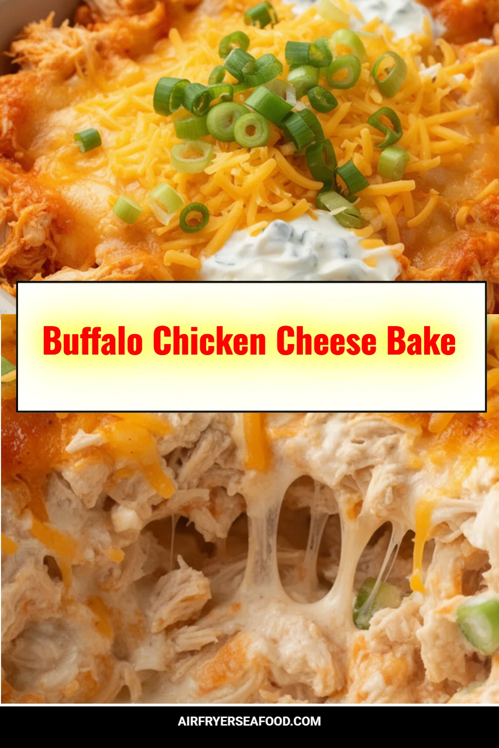 Buffalo Chicken Cheese Bake