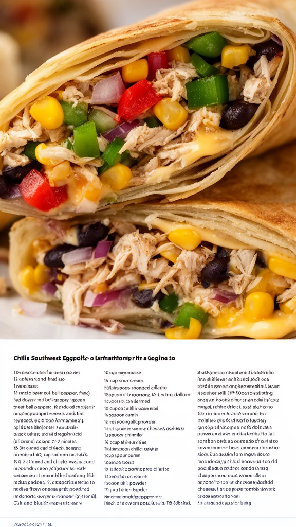 Chilis Southwest Eggrolls: The Ultimate Recipe and Guide to English