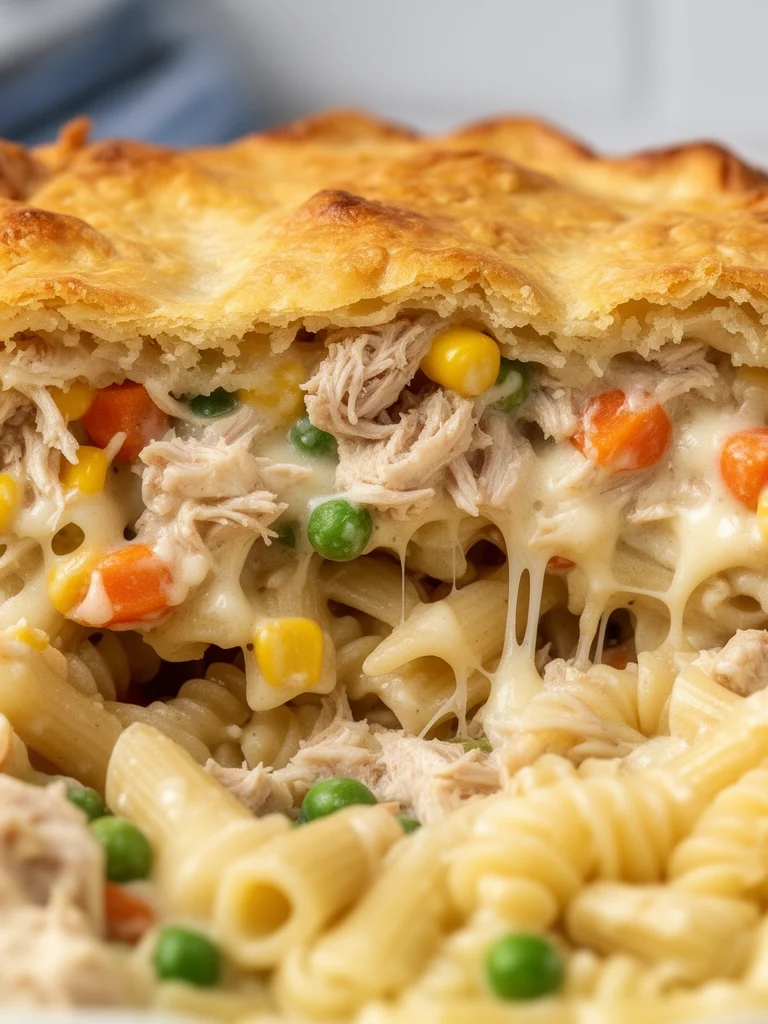 Classic Chicken Pot Pie Pasta