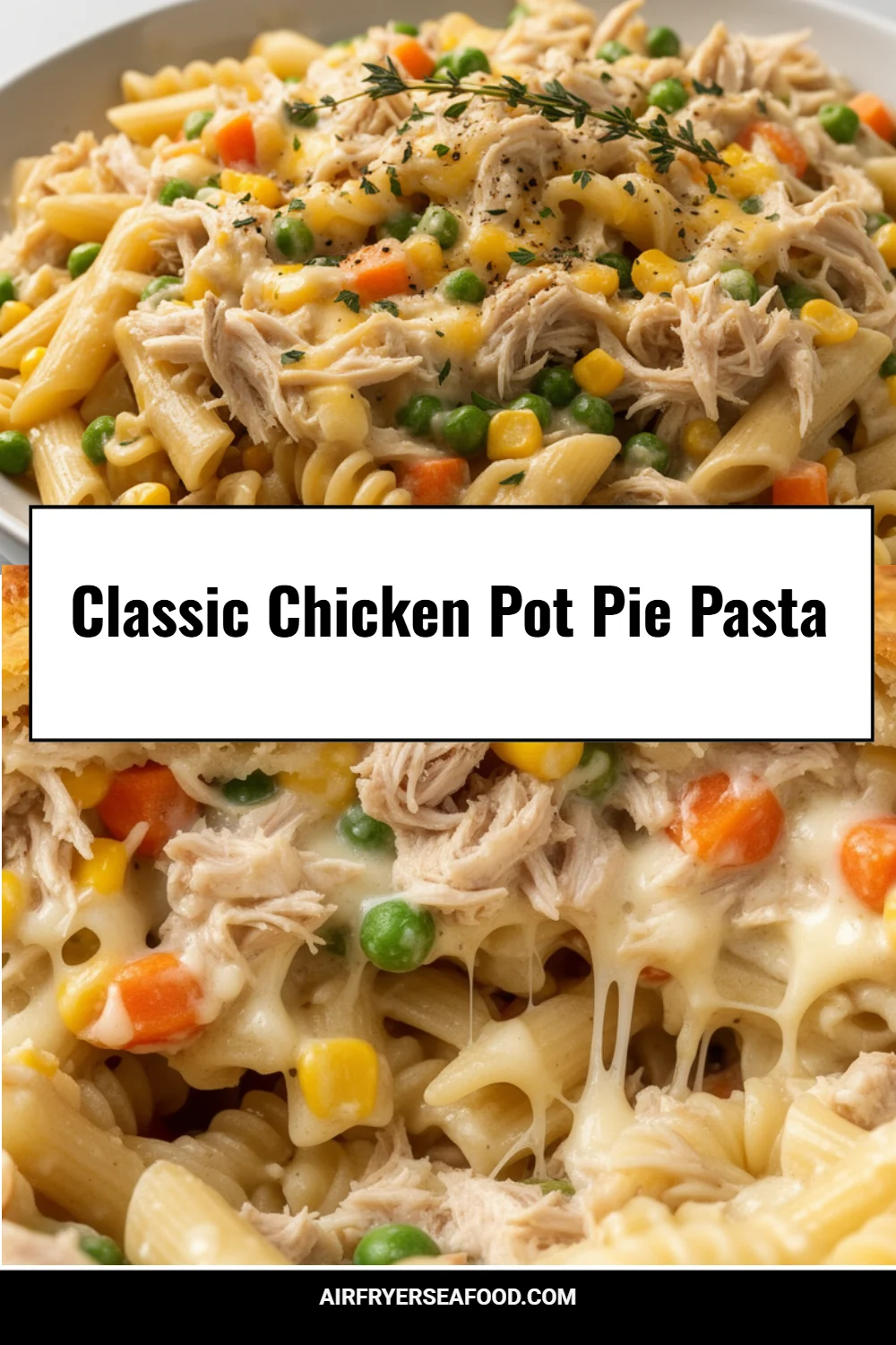 Classic Chicken Pot Pie Pasta