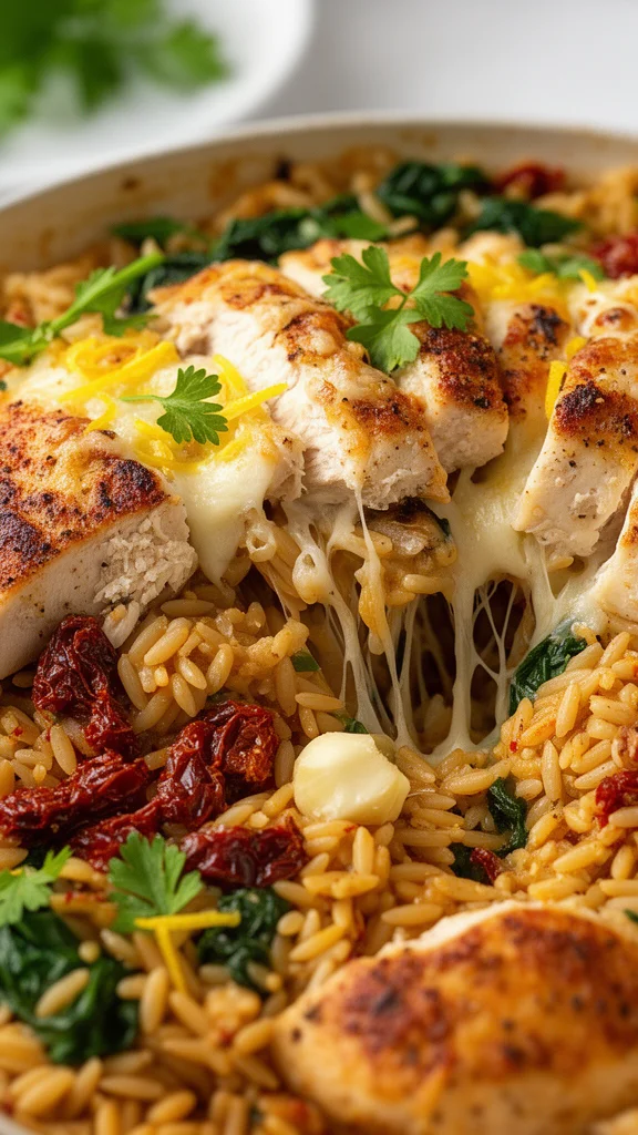 Flavorful Mediterranean Chicken Orzo Recipe For A Healthy Dinner