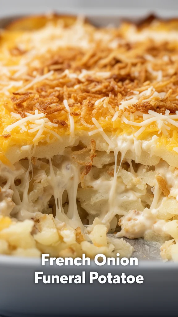 French Onion Funeral Potatoes