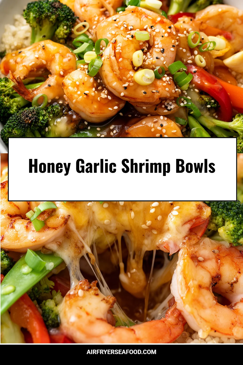 Honey Garlic Shrimp Bowls