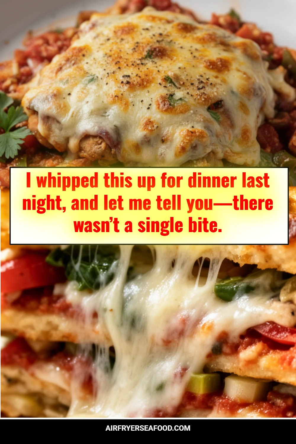 I whipped this up for dinner last night, and let me tell you—there wasn’t a single bite.