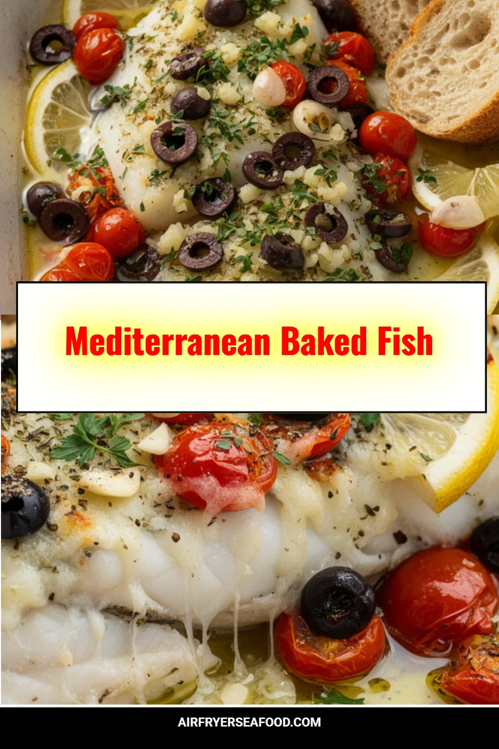 Mediterranean Baked Fish