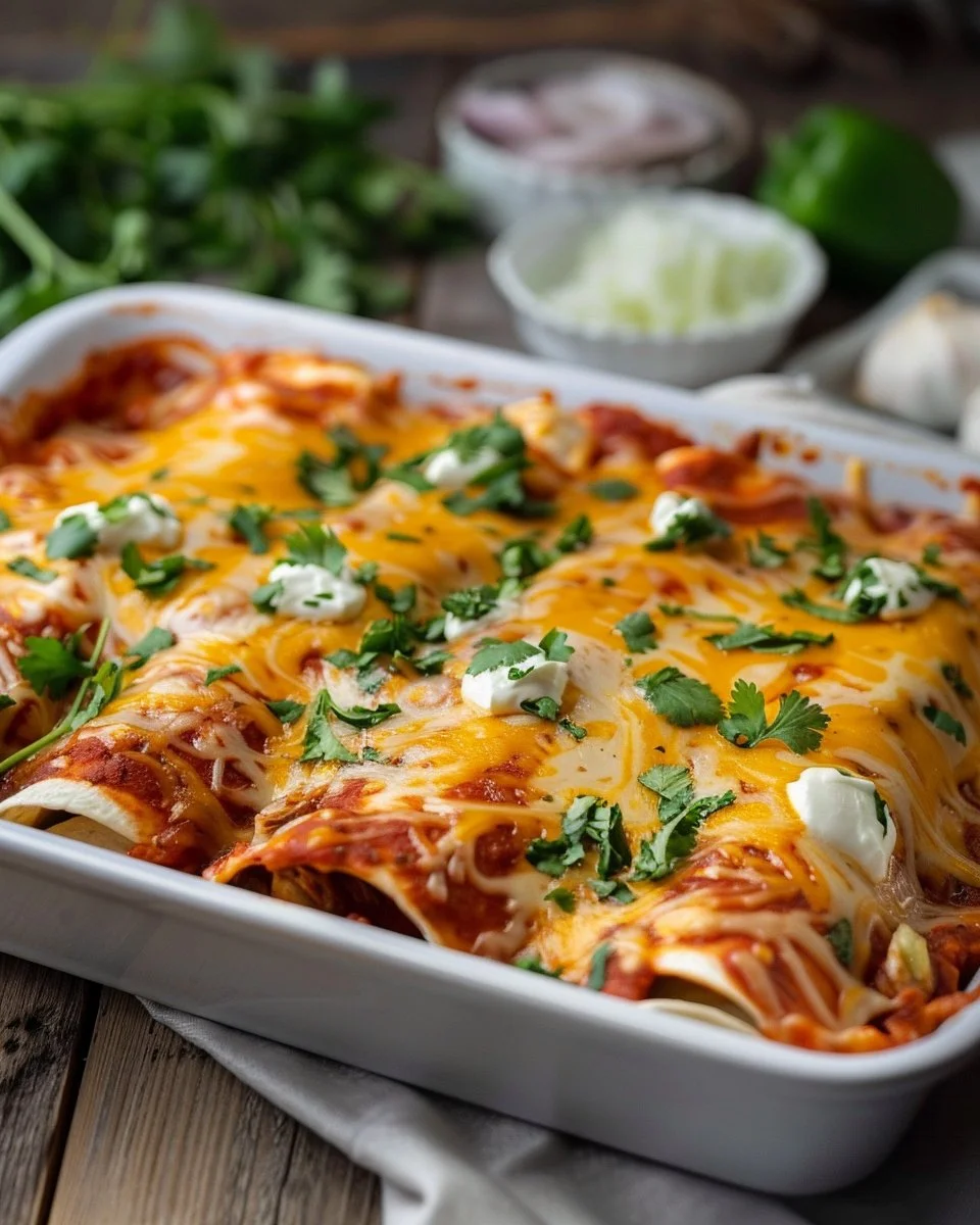 Quick and Easy Enchiladas