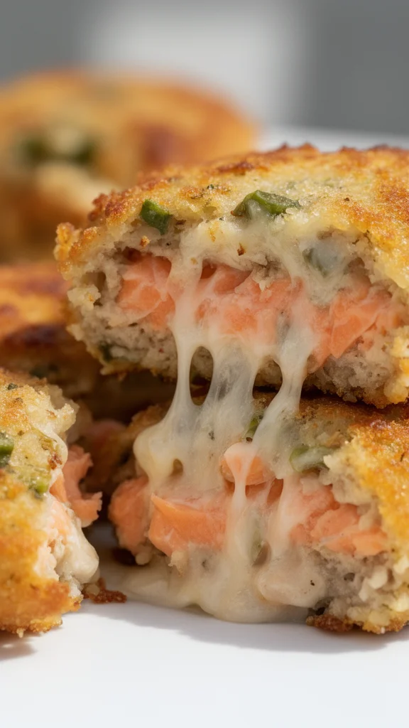 Salmon protein bites