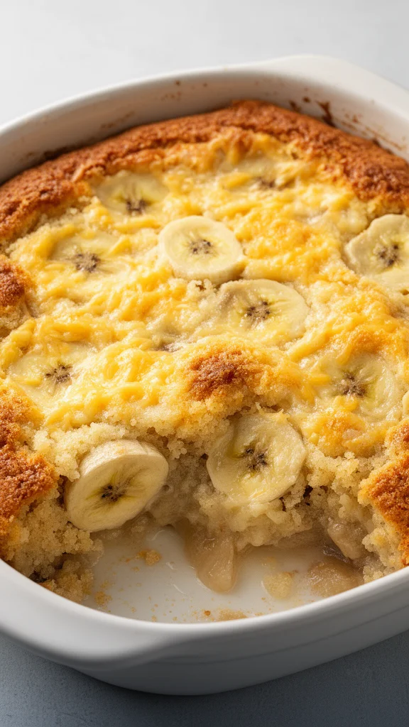 Southern Banana Cobbler