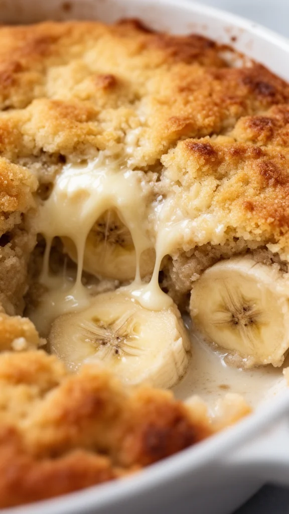 Southern Banana Cobbler