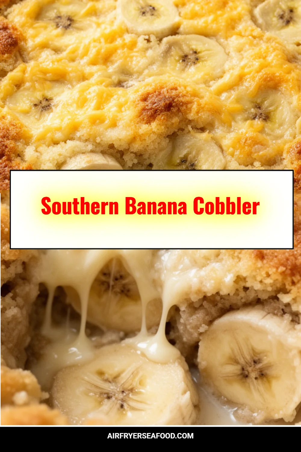 Southern Banana Cobbler