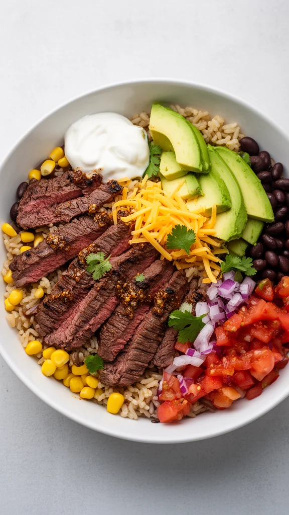 Steak Burrito Bowl
